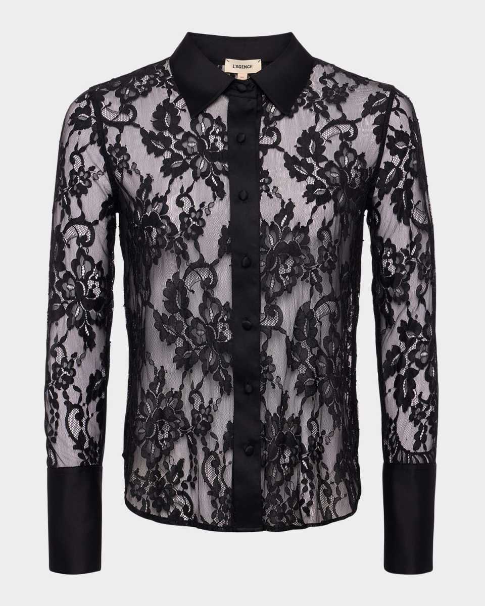 Reims Floral Lace Blous